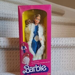Vintage 1983 Fabulous Fur Barbie. superstar Era  NRFB!